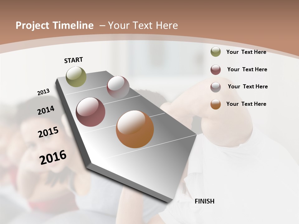 Cool Temperature Conditioner PowerPoint Template