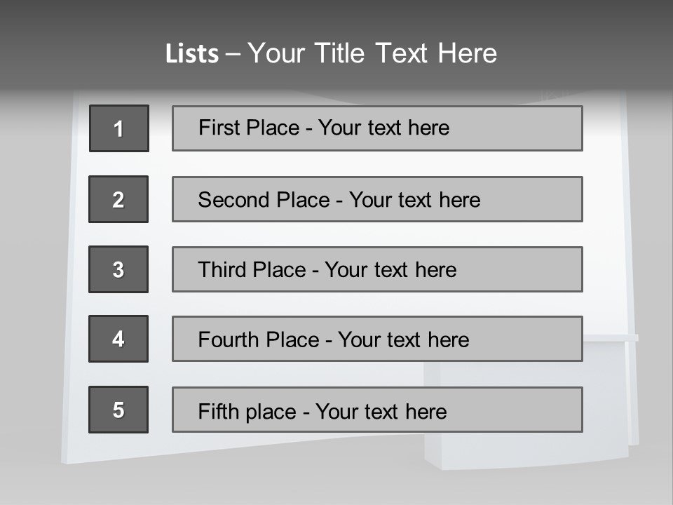 Energy White Temperature PowerPoint Template