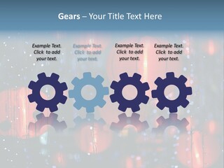 Unit Part Industry PowerPoint Template