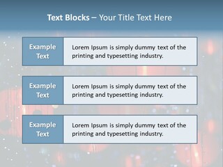 Unit Part Industry PowerPoint Template