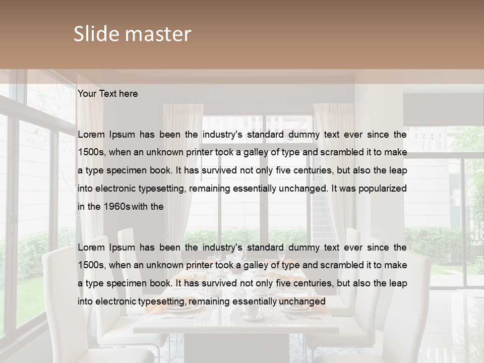 Power Ventilation Switch PowerPoint Template