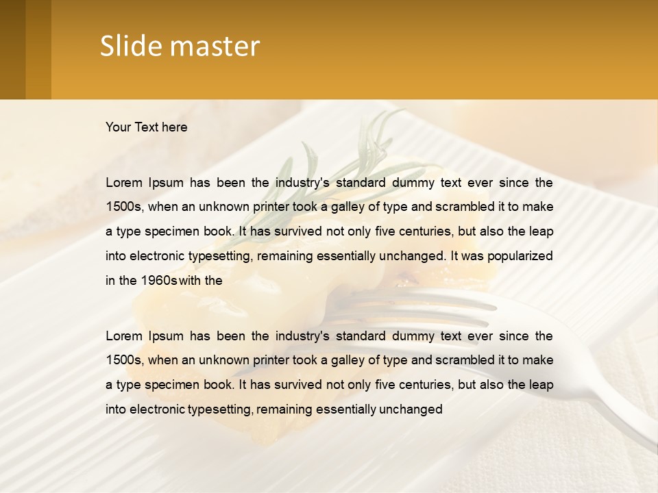 House White Ventilation PowerPoint Template