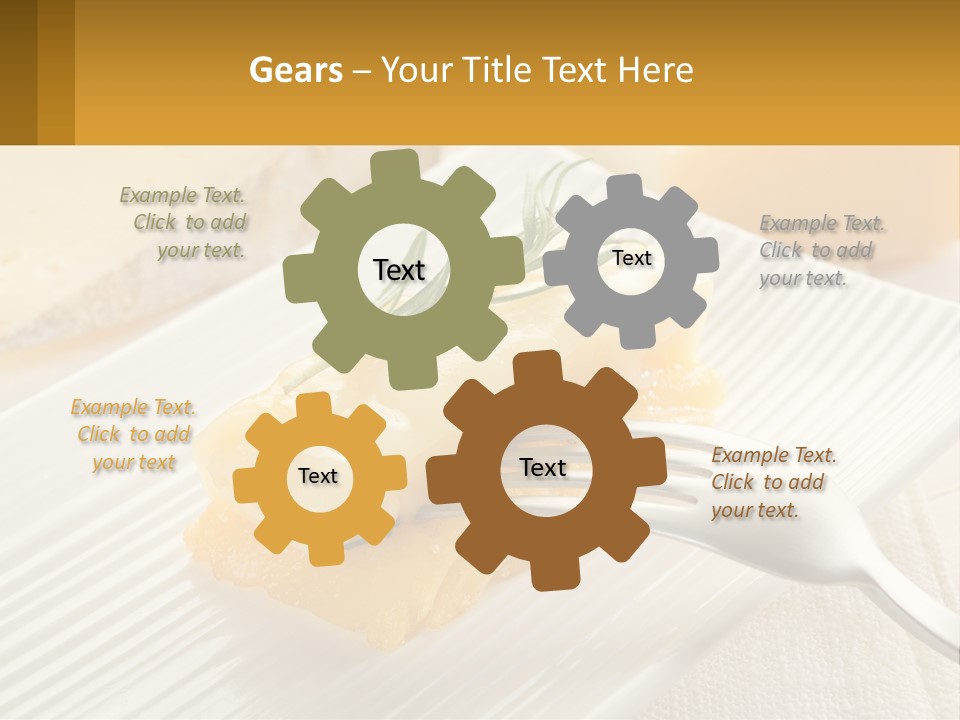 House White Ventilation PowerPoint Template