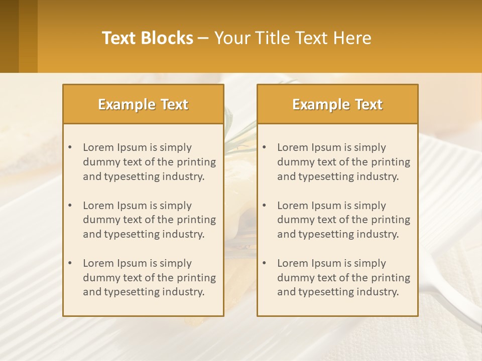 House White Ventilation PowerPoint Template