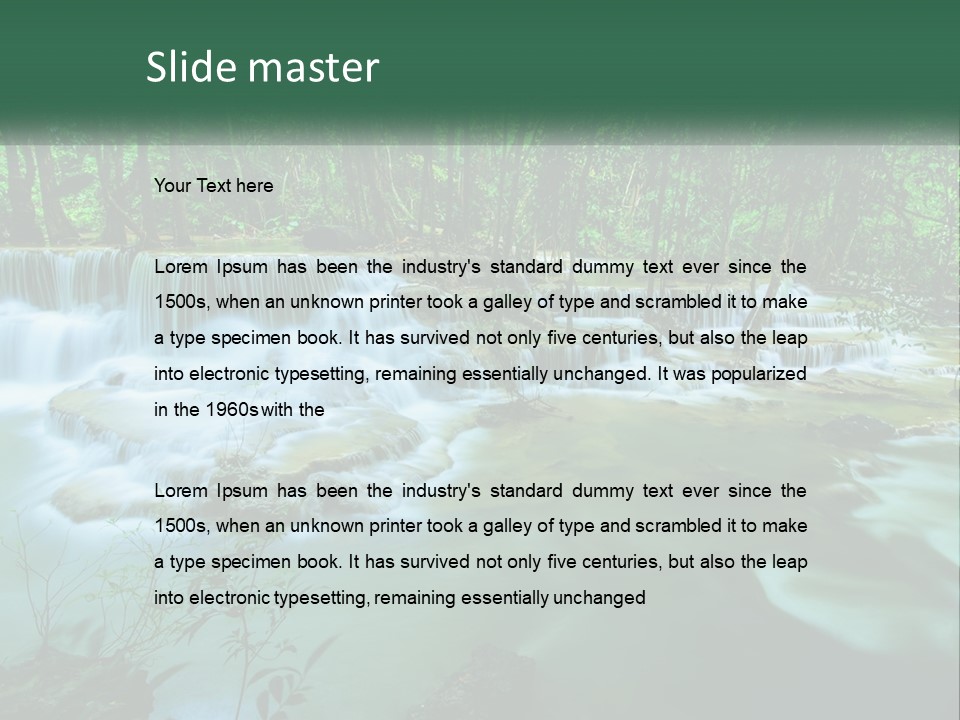 Technology Air Climate PowerPoint Template