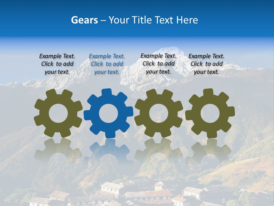 Part Temperature Cold PowerPoint Template