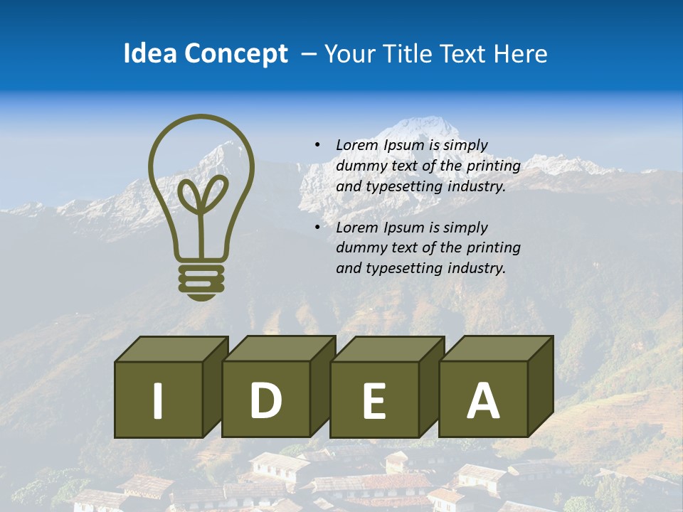 Part Temperature Cold PowerPoint Template