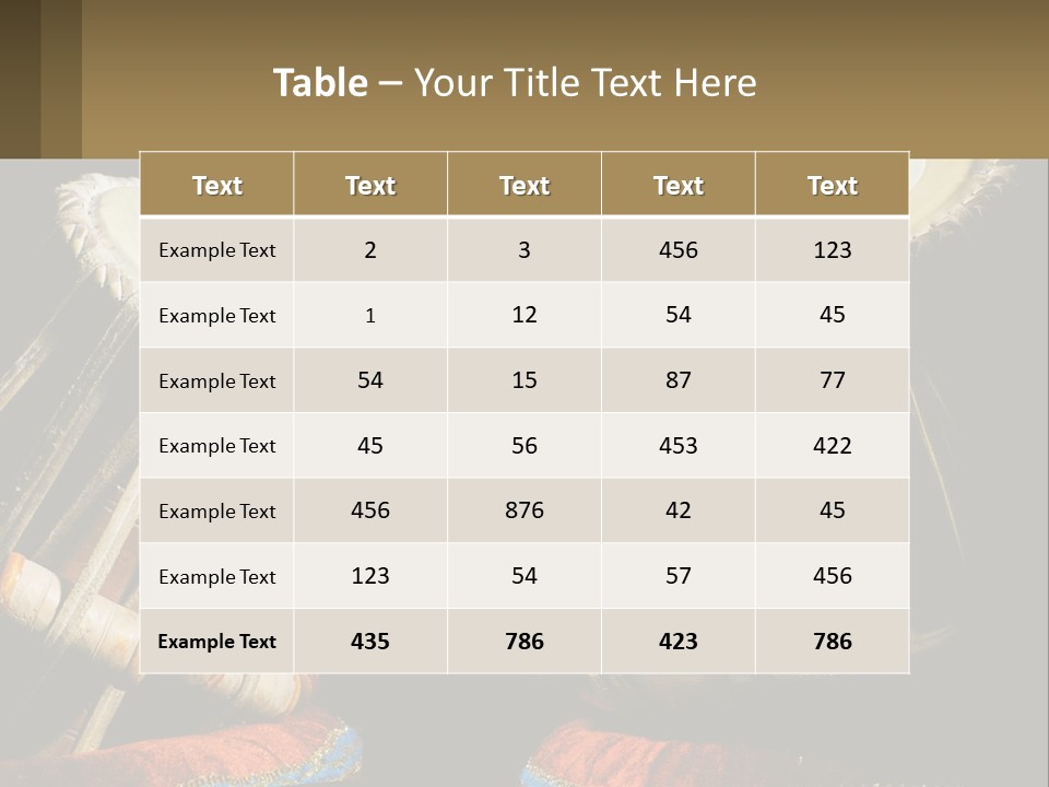 Cold Climate System PowerPoint Template