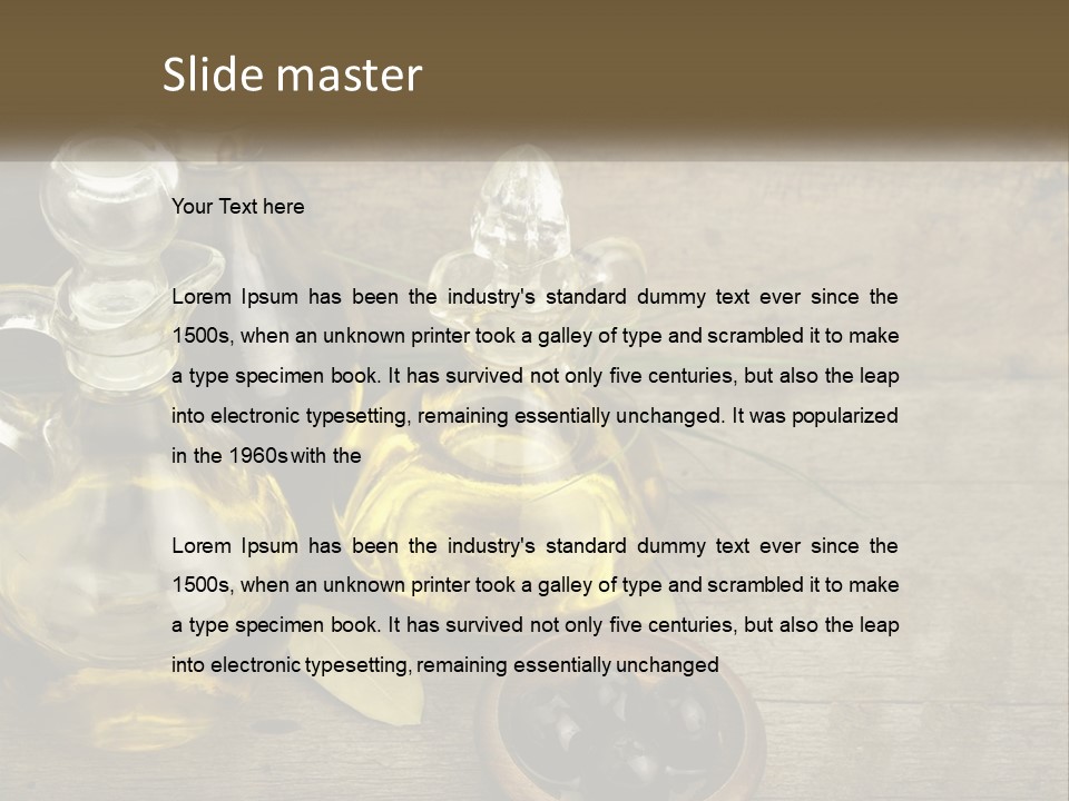 Industry Part System PowerPoint Template