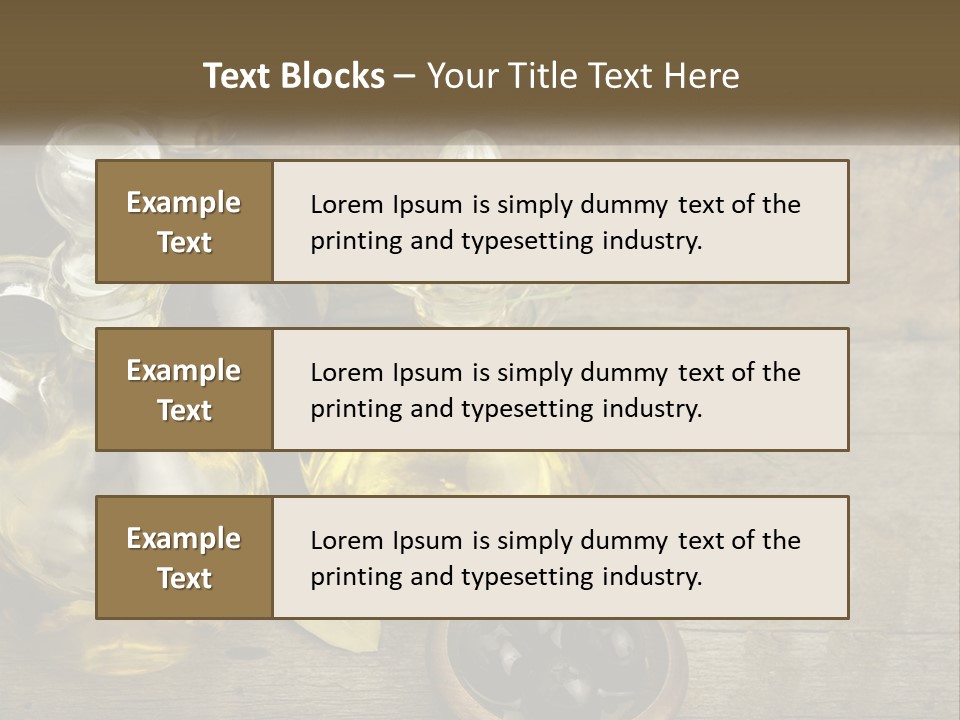 Industry Part System PowerPoint Template