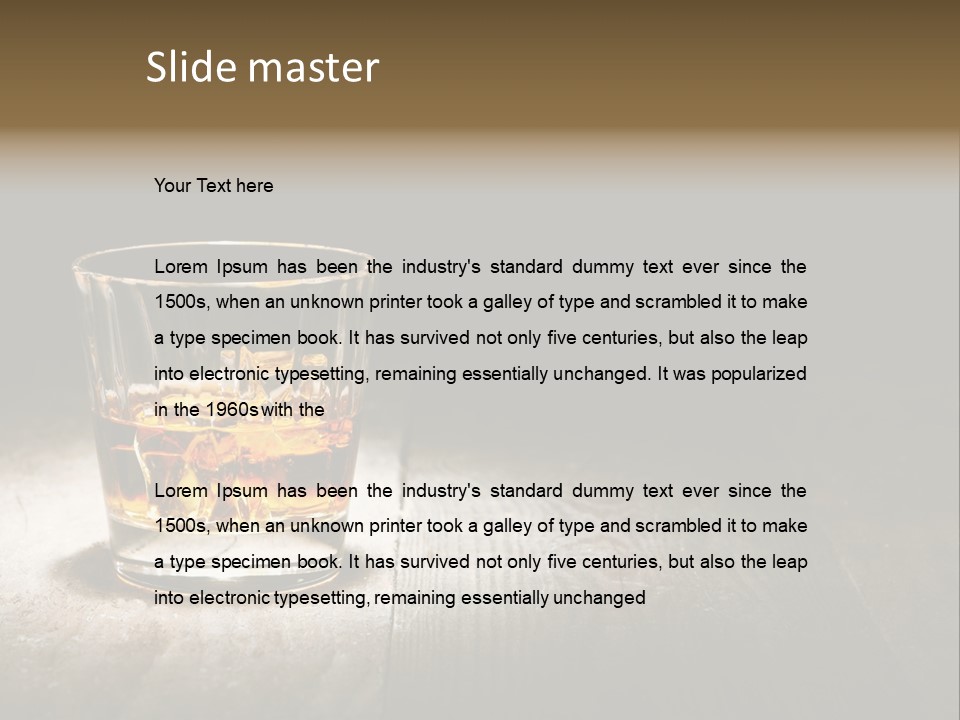 Conditioner Cooling House PowerPoint Template