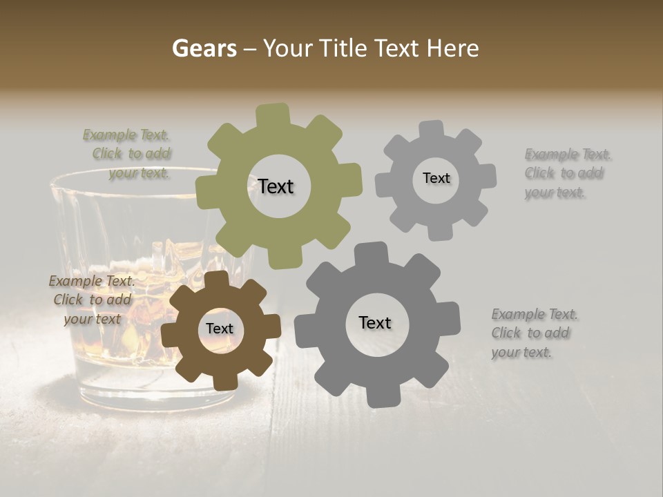 Conditioner Cooling House PowerPoint Template