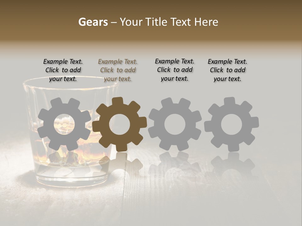 Conditioner Cooling House PowerPoint Template