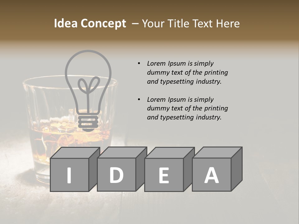 Conditioner Cooling House PowerPoint Template