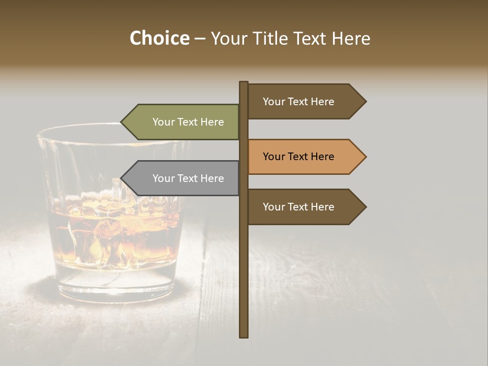 Conditioner Cooling House PowerPoint Template