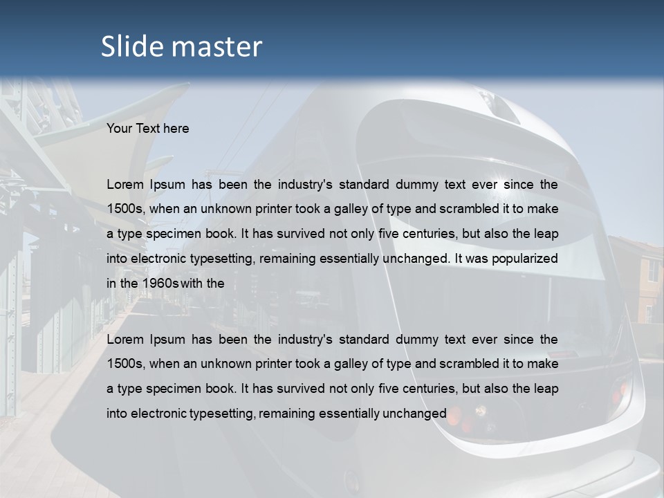 Air White Unit PowerPoint Template