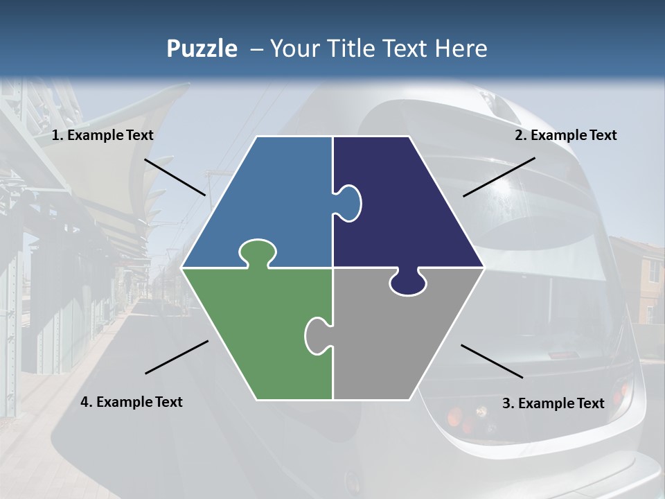 Air White Unit PowerPoint Template