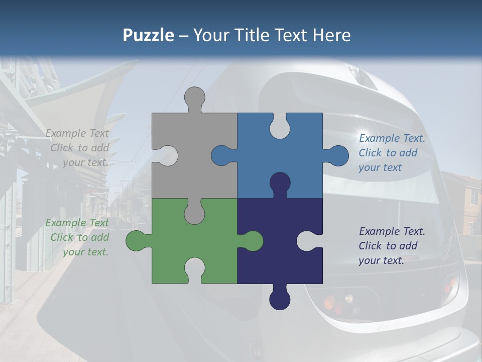 Air White Unit PowerPoint Template