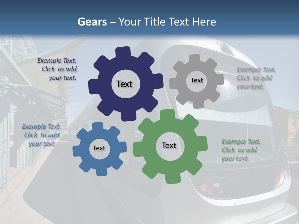 Air White Unit PowerPoint Template