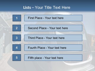 Air White Unit PowerPoint Template