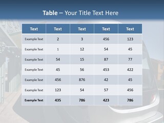 Air White Unit PowerPoint Template