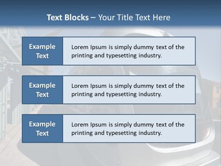 Air White Unit PowerPoint Template