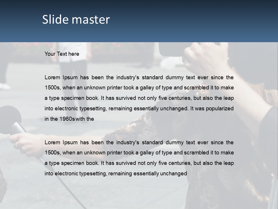 Remote Switch Technology PowerPoint Template
