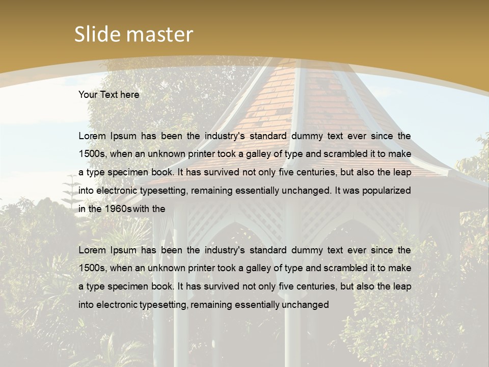 White Temperature Cooling PowerPoint Template