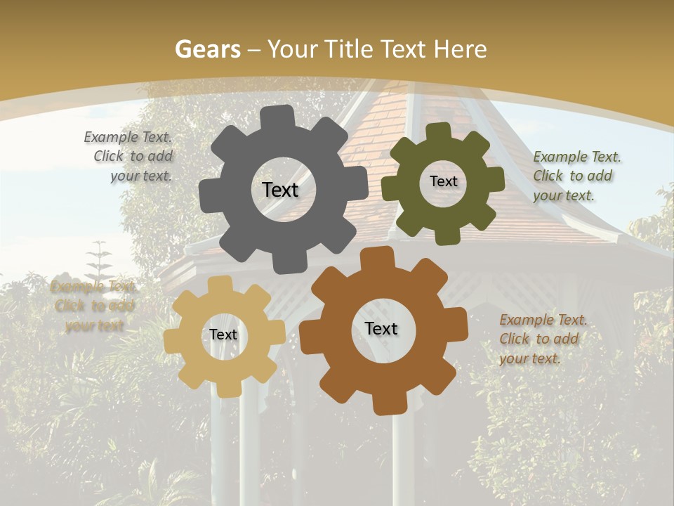 White Temperature Cooling PowerPoint Template