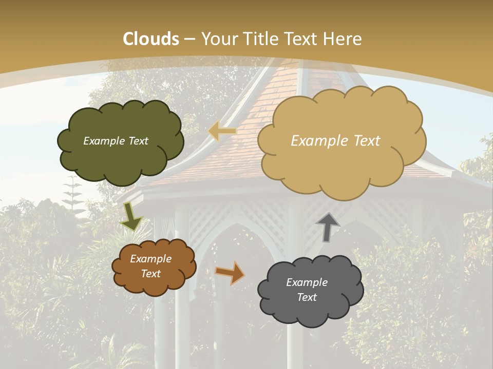 White Temperature Cooling PowerPoint Template