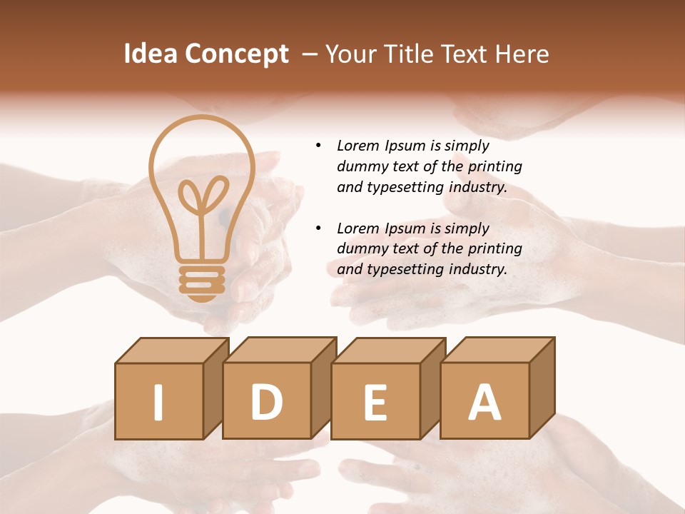 Home Electricity Power PowerPoint Template