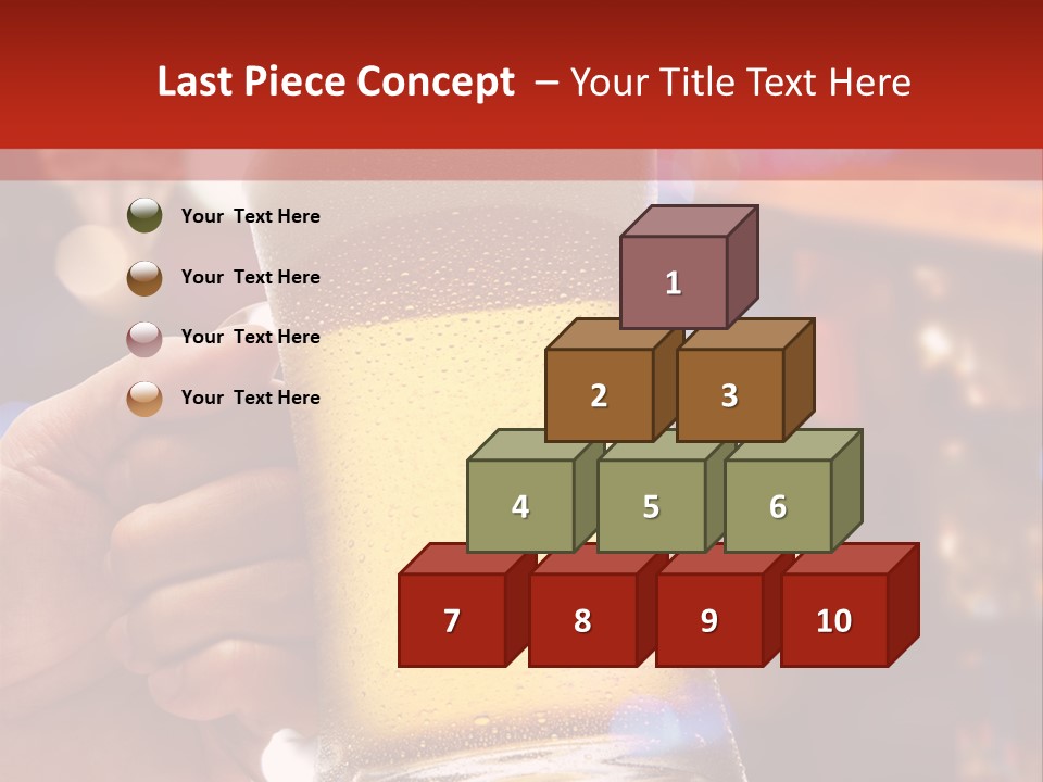 White Conditioner Energy PowerPoint Template