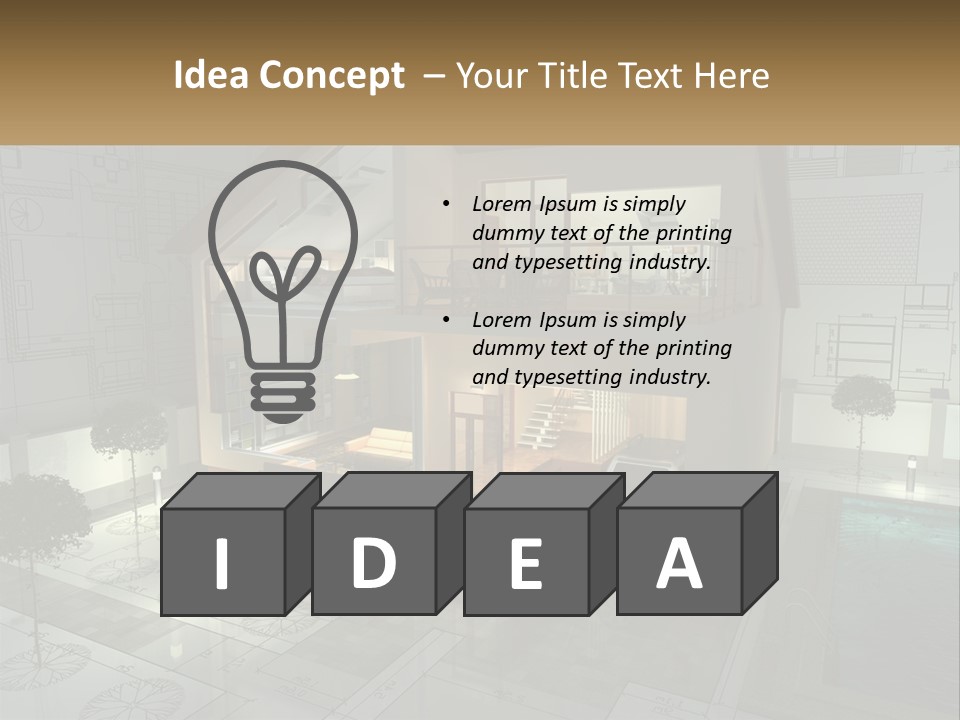 Remote Conditioner Unit PowerPoint Template