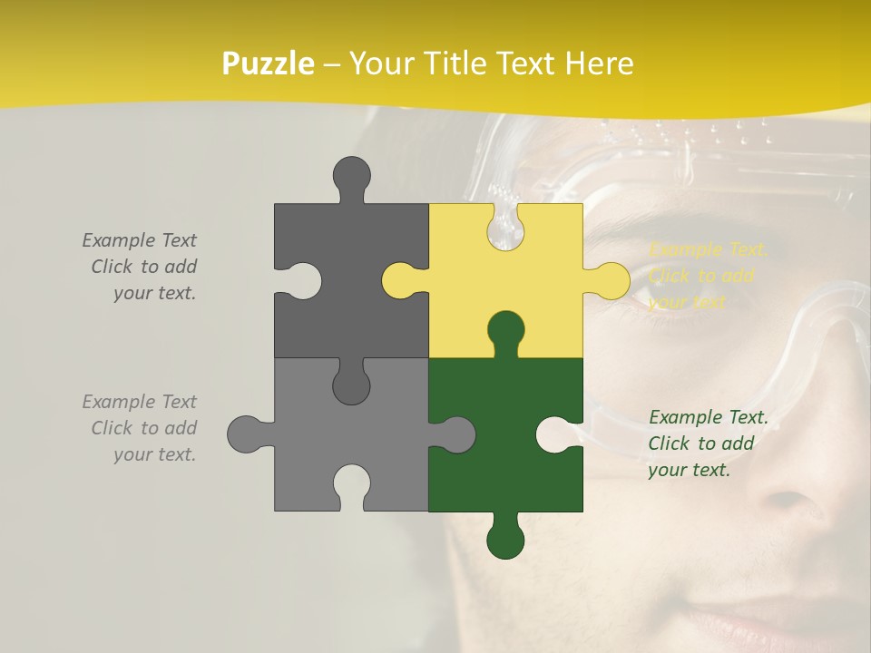 Power Unit Switch PowerPoint Template