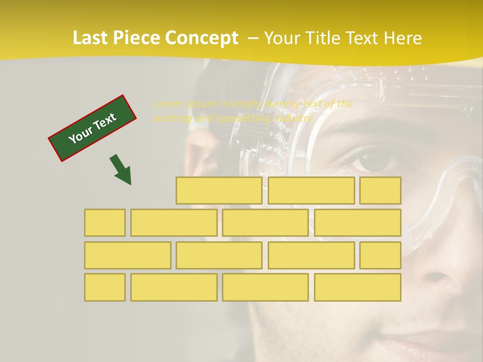 Power Unit Switch PowerPoint Template
