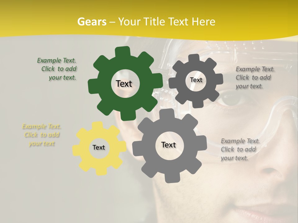 Power Unit Switch PowerPoint Template