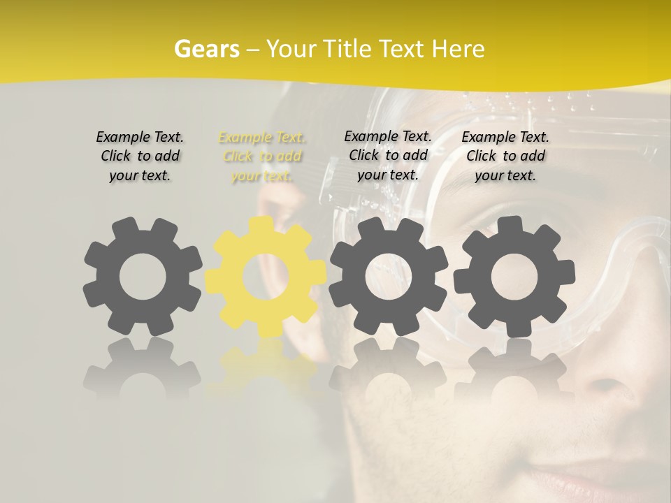 Power Unit Switch PowerPoint Template