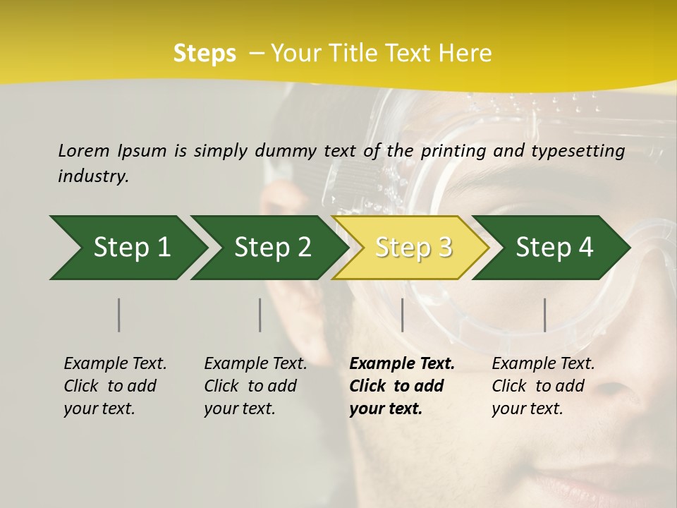 Power Unit Switch PowerPoint Template