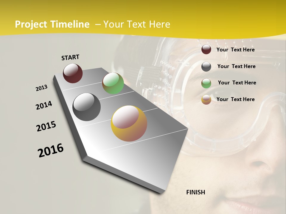 Power Unit Switch PowerPoint Template