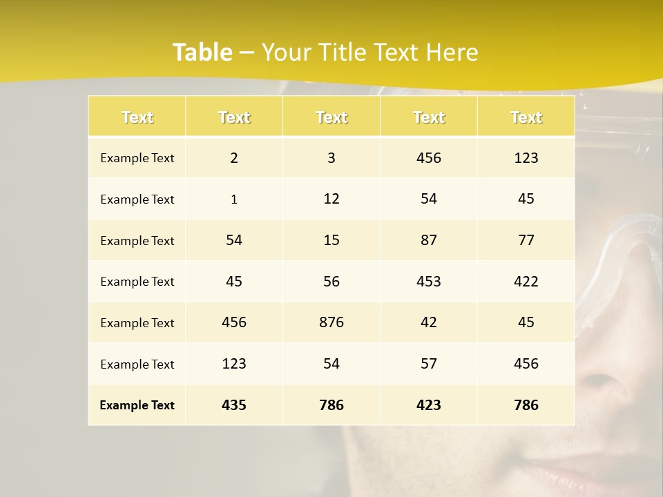 Power Unit Switch PowerPoint Template