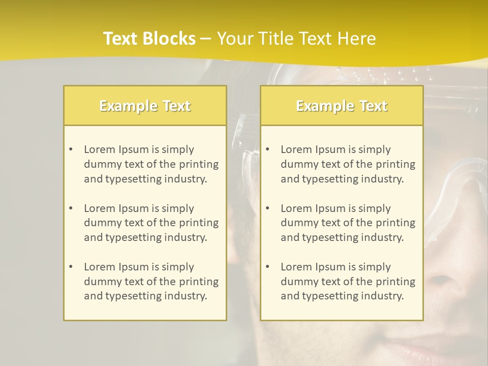 Power Unit Switch PowerPoint Template
