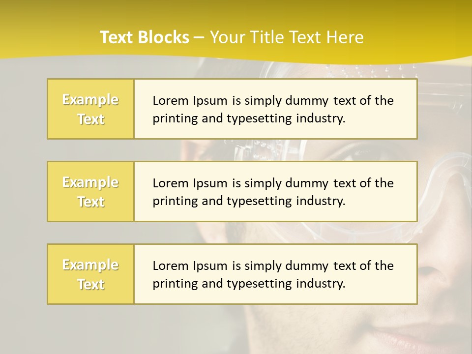 Power Unit Switch PowerPoint Template