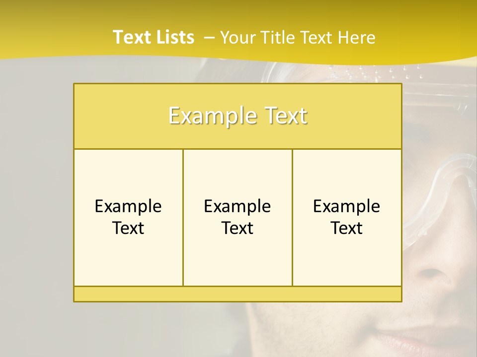Power Unit Switch PowerPoint Template
