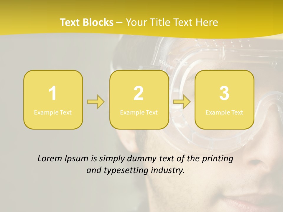 Power Unit Switch PowerPoint Template