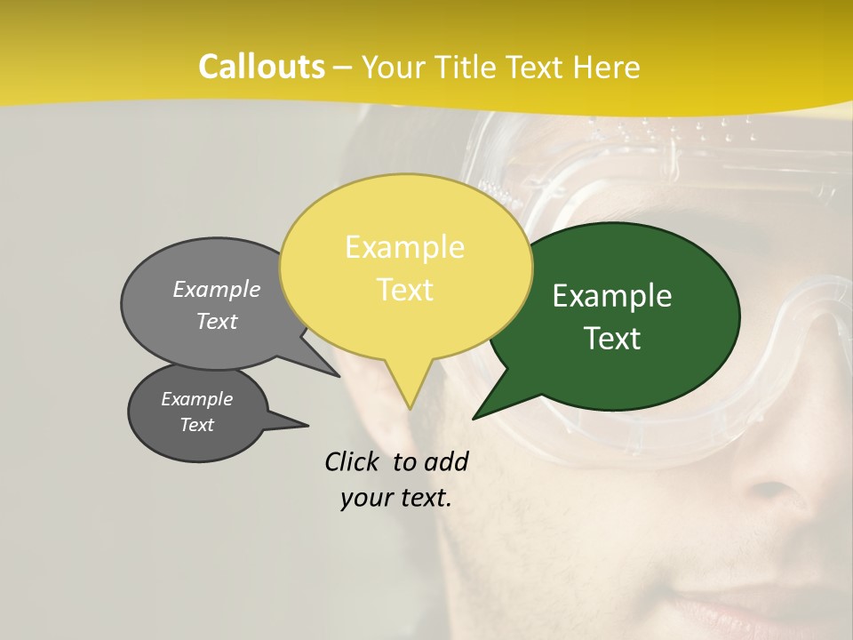 Power Unit Switch PowerPoint Template