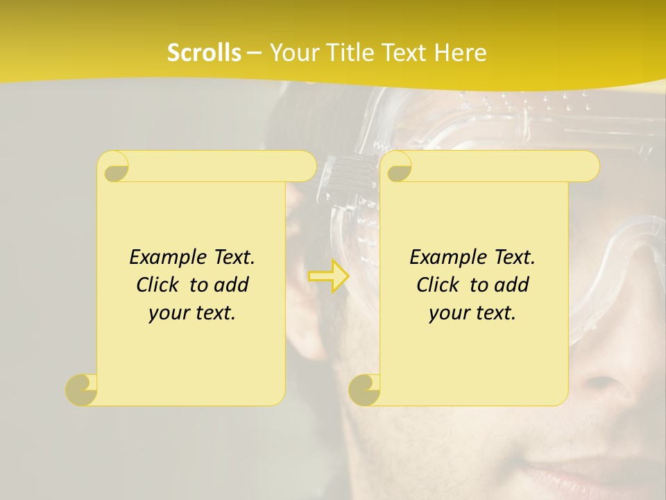 Power Unit Switch PowerPoint Template