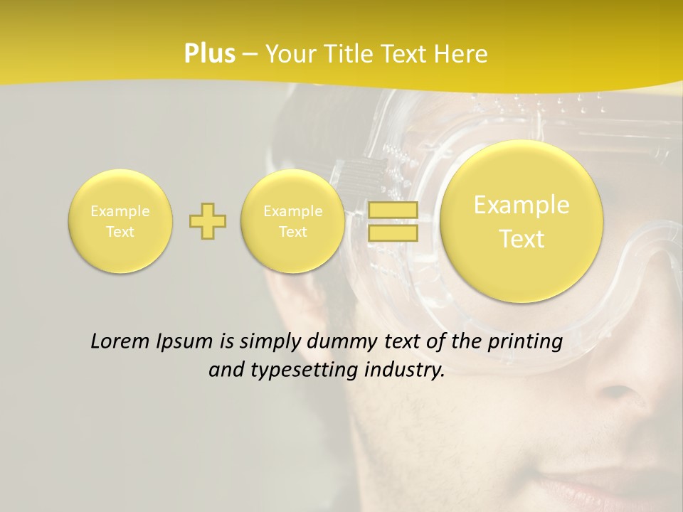 Power Unit Switch PowerPoint Template