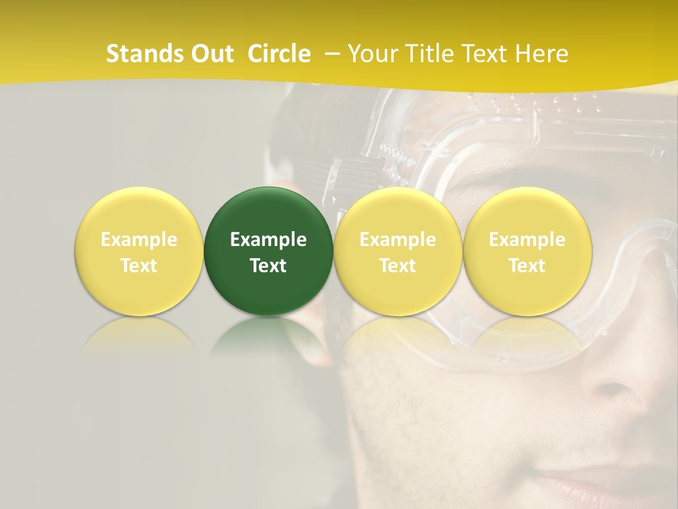 Power Unit Switch PowerPoint Template