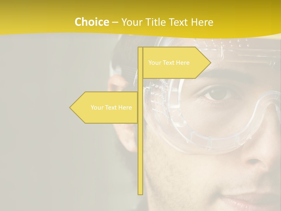 Power Unit Switch PowerPoint Template