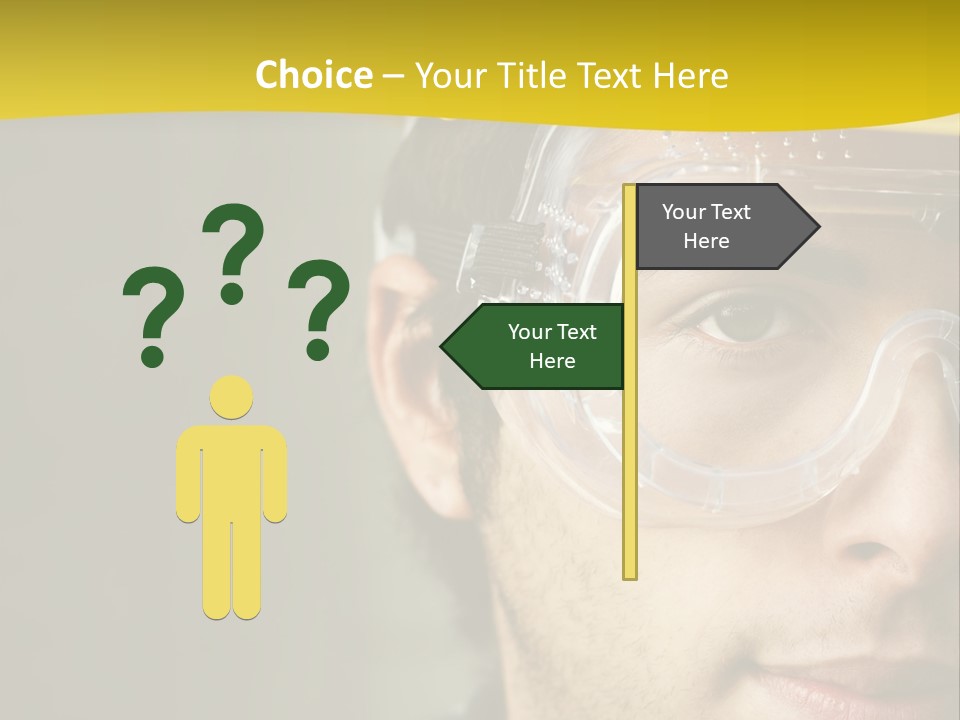 Power Unit Switch PowerPoint Template